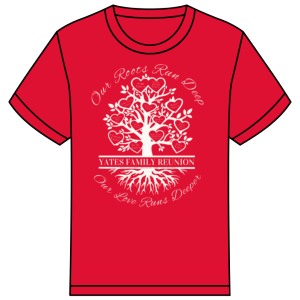 Yates Family Reunion T-Shirt